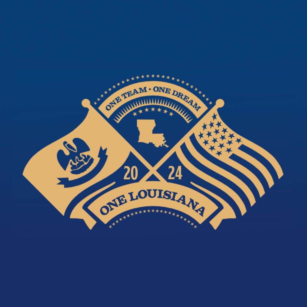 One Team Louisiana logo for Evelina Broussard.